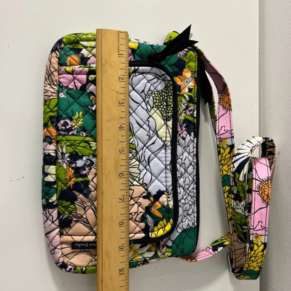 Vera Bradley Purse Cross Body Bag Floral Pattern Bloom Bloom - Picture 4 of 8